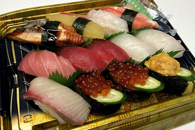 贅沢寿司ランチ